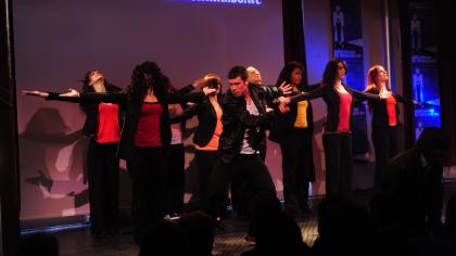 Eine Choreographie während der Gala 2011.