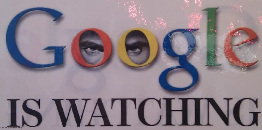 "Google ist watching".