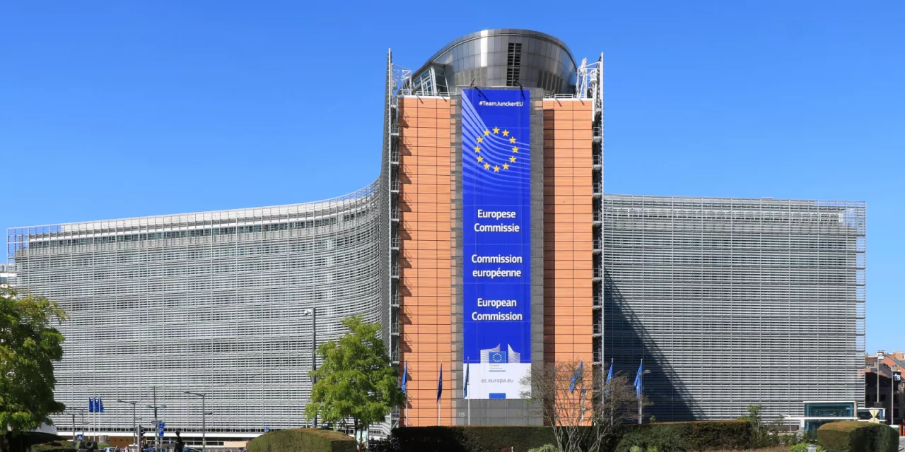 Gebäude der Europäischen Kommission.