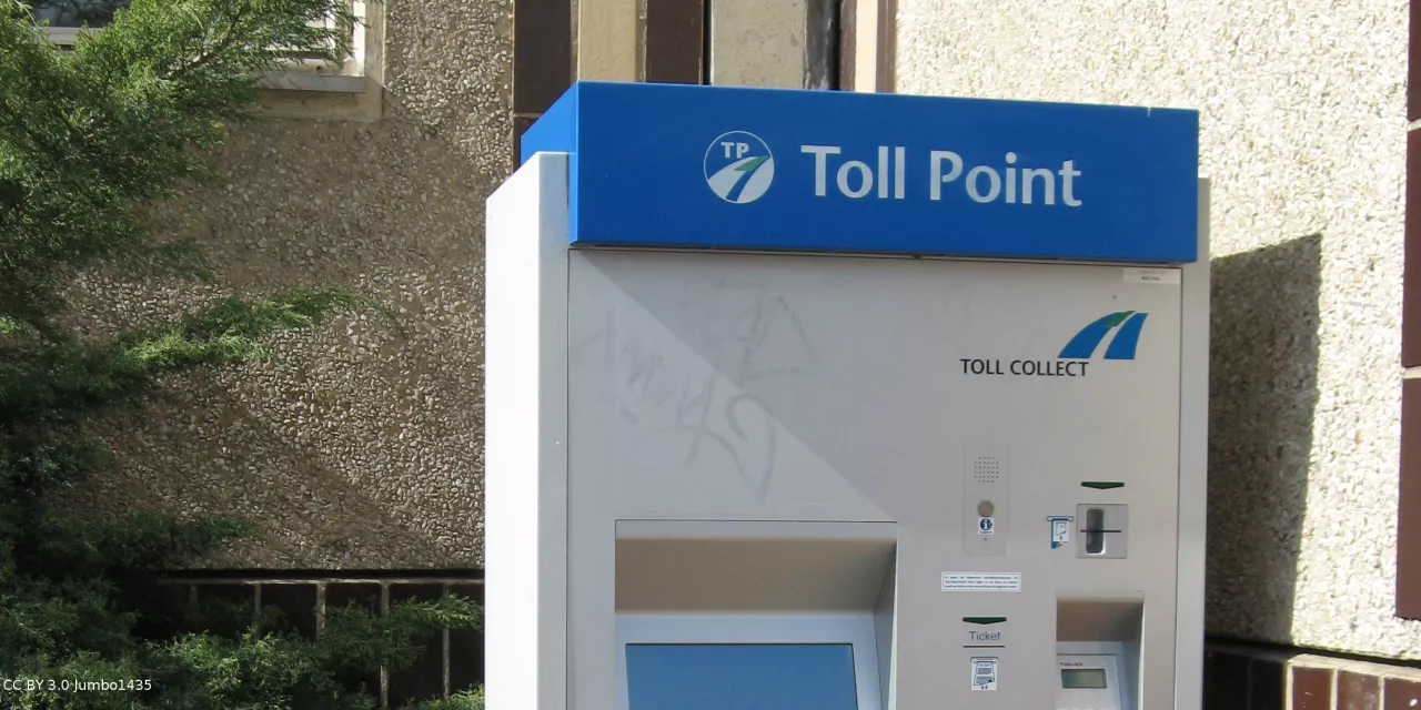 "Toll Point" (Bezahlautomat) von Toll Collect