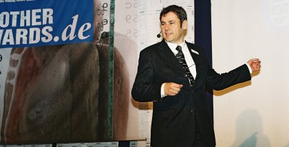 padeluun auf der Bühne der BBAs 2006.