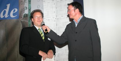 Fredrik Roggan wird von Andreas Liebold interviewt.