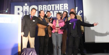 Die Jury der BBAs 2005 auf der Bühne.