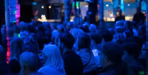 Das BBA-Publikum von hinten.