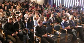Das Publikum der BBAs 2002 im Murnau-Saal.