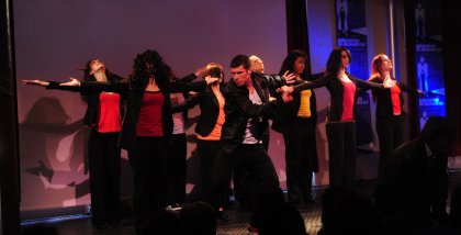 Eine Choreographie während der Gala 2011.