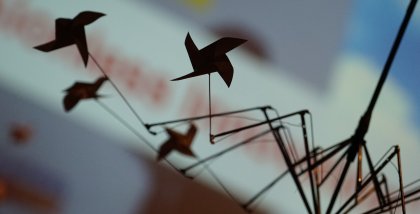 Dekoration der BBAs 2018 von Angelika Höger.