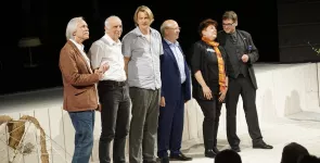 Die Jury der BBAs 2018 auf der Bühne.