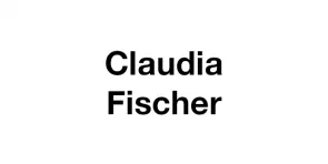Schriftzug: Claudia Fischer